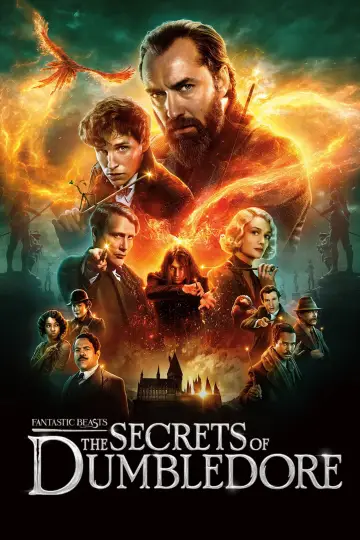 Plakat do filmu "Fantastyczne zwierzęta: Tajemnice Dumbledore
