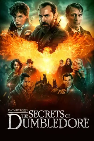 Plakat do filmu "Fantastyczne zwierzęta: Tajemnice Dumbledore