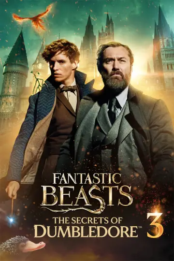 Plakat do filmu "Fantastyczne zwierzęta: Tajemnice Dumbledore