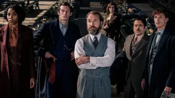 Zasłona do filmu "Fantastyczne zwierzęta: Tajemnice Dumbledore