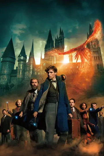 Plakat do filmu "Fantastyczne zwierzęta: Tajemnice Dumbledore
