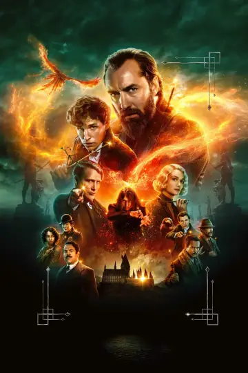 Plakat do filmu "Fantastyczne zwierzęta: Tajemnice Dumbledore