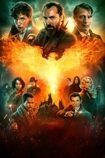 Plakat do filmu "Fantastyczne zwierzęta: Tajemnice Dumbledore