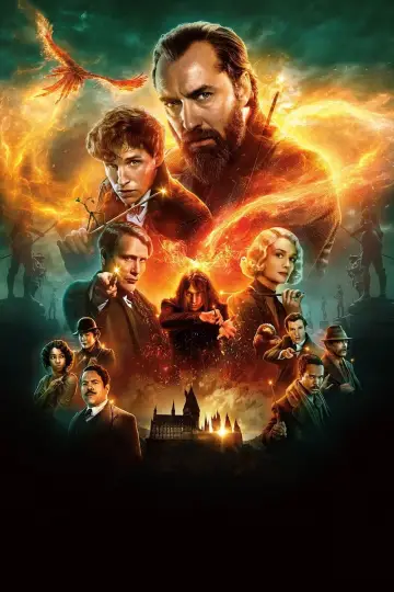 Plakat do filmu "Fantastyczne zwierzęta: Tajemnice Dumbledore