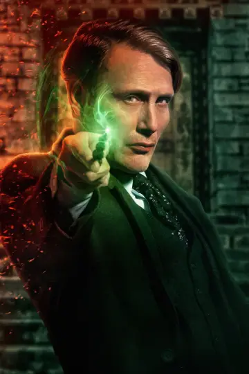 Plakat do filmu "Fantastyczne zwierzęta: Tajemnice Dumbledore