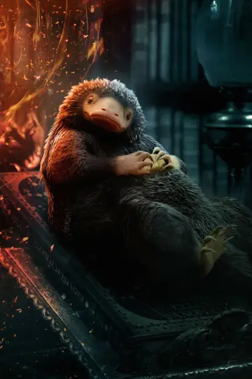 Plakat do filmu "Fantastyczne zwierzęta: Tajemnice Dumbledore