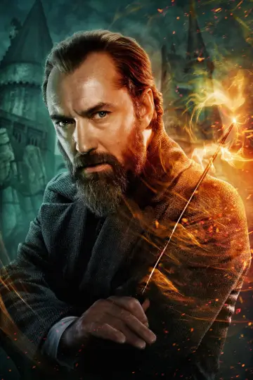 Plakat do filmu "Fantastyczne zwierzęta: Tajemnice Dumbledore