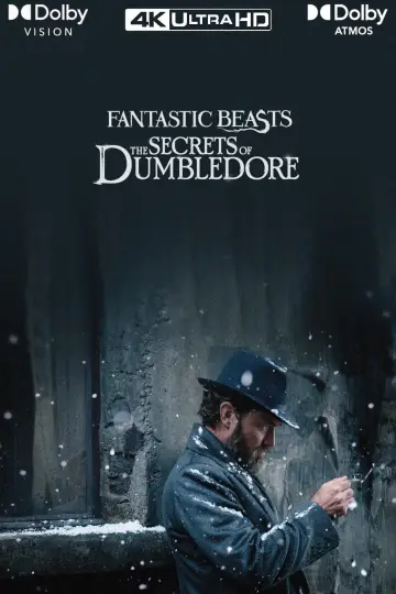 Plakat do filmu "Fantastyczne zwierzęta: Tajemnice Dumbledore