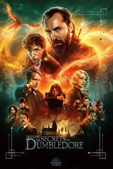 Plakat do filmu "Fantastyczne zwierzęta: Tajemnice Dumbledore