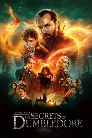 Plakat do filmu "Fantastyczne zwierzęta: Tajemnice Dumbledore