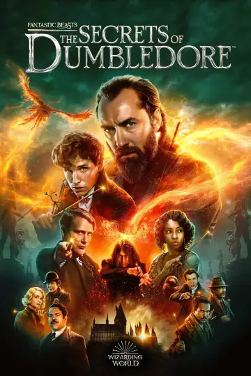 Plakat do filmu "Fantastyczne zwierzęta: Tajemnice Dumbledore