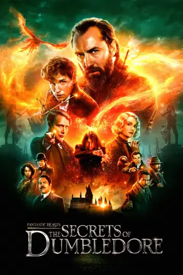 Plakat do filmu "Fantastyczne zwierzęta: Tajemnice Dumbledore