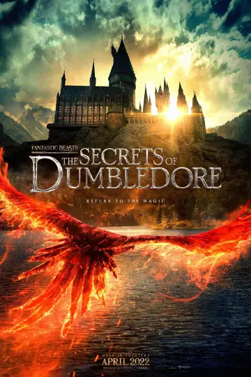 Plakat do filmu "Fantastyczne zwierzęta: Tajemnice Dumbledore