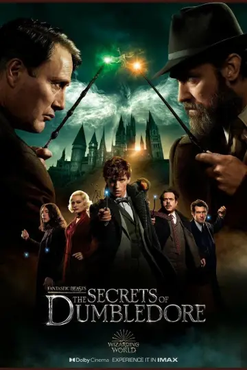 Plakat do filmu "Fantastyczne zwierzęta: Tajemnice Dumbledore