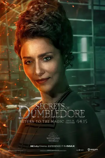 Plakat do filmu "Fantastyczne zwierzęta: Tajemnice Dumbledore