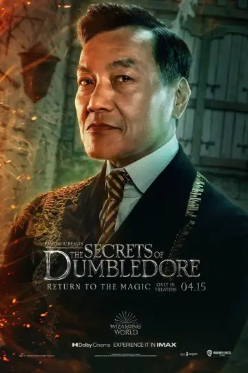 Plakat do filmu "Fantastyczne zwierzęta: Tajemnice Dumbledore