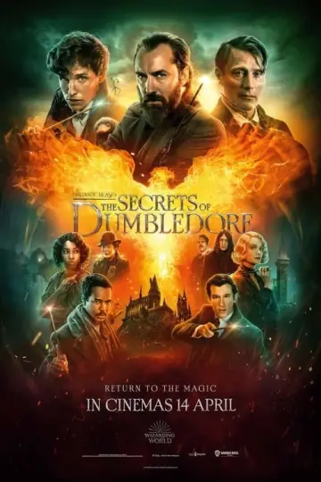 Plakat do filmu "Fantastyczne zwierzęta: Tajemnice Dumbledore