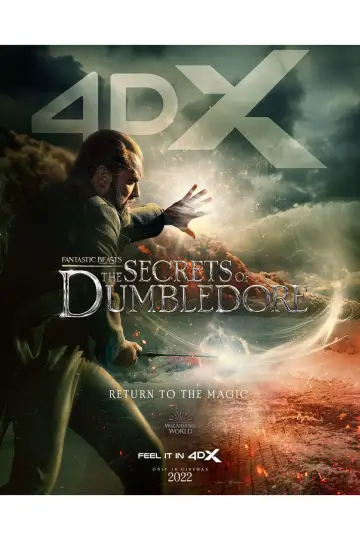Plakat do filmu "Fantastyczne zwierzęta: Tajemnice Dumbledore