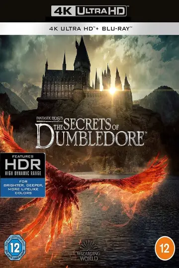 Plakat do filmu "Fantastyczne zwierzęta: Tajemnice Dumbledore