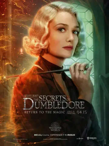 Plakat do filmu "Fantastyczne zwierzęta: Tajemnice Dumbledore