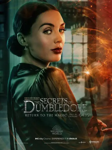 Plakat do filmu "Fantastyczne zwierzęta: Tajemnice Dumbledore