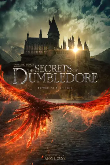 Plakat do filmu "Fantastyczne zwierzęta: Tajemnice Dumbledore