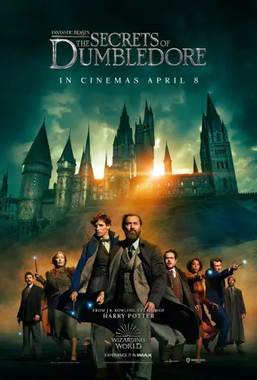 Plakat do filmu "Fantastyczne zwierzęta: Tajemnice Dumbledore