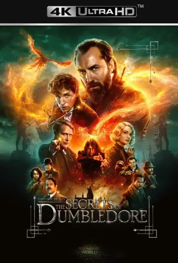 Plakat do filmu "Fantastyczne zwierzęta: Tajemnice Dumbledore