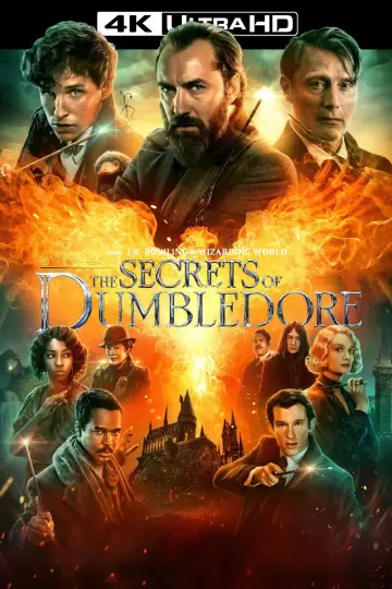 Plakat do filmu "Fantastyczne zwierzęta: Tajemnice Dumbledore