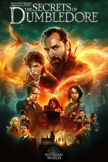 Plakat do filmu "Fantastyczne zwierzęta: Tajemnice Dumbledore