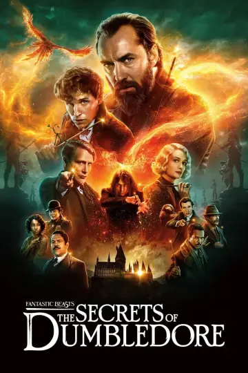 Plakat do filmu "Fantastyczne zwierzęta: Tajemnice Dumbledore