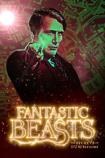 Plakat do filmu "Fantastyczne zwierzęta: Tajemnice Dumbledore