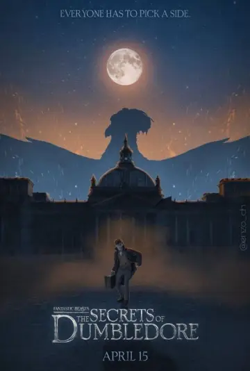 Plakat do filmu "Fantastyczne zwierzęta: Tajemnice Dumbledore