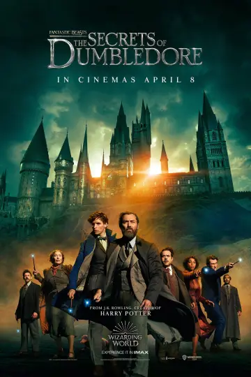 Plakat do filmu "Fantastyczne zwierzęta: Tajemnice Dumbledore