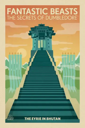 Plakat do filmu "Fantastyczne zwierzęta: Tajemnice Dumbledore