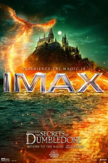 Plakat do filmu "Fantastyczne zwierzęta: Tajemnice Dumbledore
