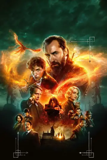 Plakat do filmu "Fantastyczne zwierzęta: Tajemnice Dumbledore