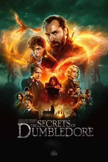 Plakat do filmu "Fantastyczne zwierzęta: Tajemnice Dumbledore