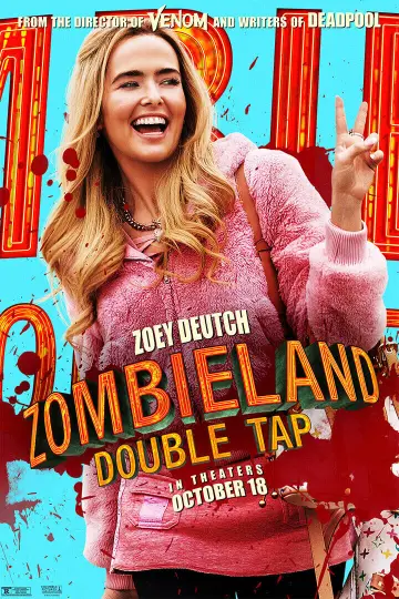 Plakat do filmu "Zombieland: Kulki w Łeb" #251200