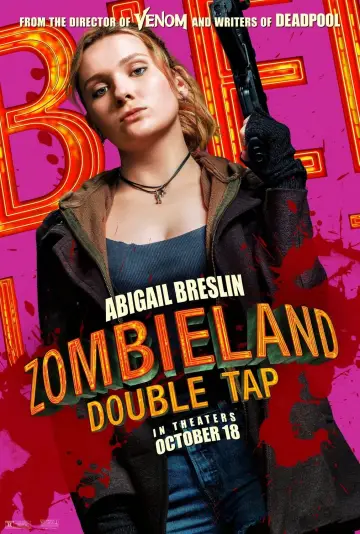 Plakat do filmu "Zombieland: Kulki w Łeb" #251225
