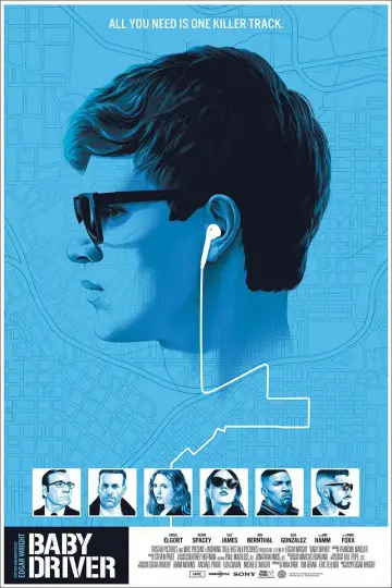 Plakat do filmu "Baby Driver" #214789