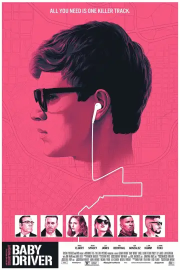 Plakat do filmu "Baby Driver" #214790