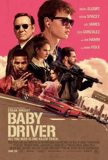 Plakat do filmu "Baby Driver" #42073