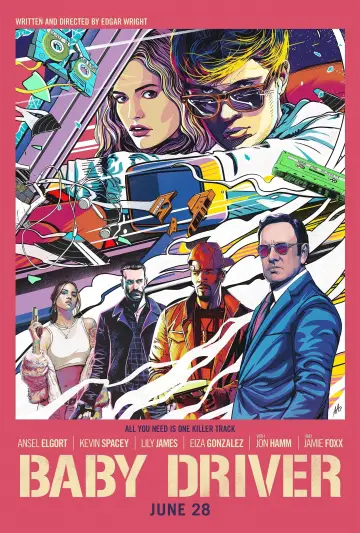 Plakat do filmu "Baby Driver" #42079