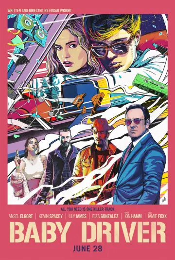 Plakat do filmu "Baby Driver" #582635