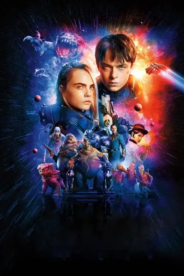 Plakat do filmu "Valerian i Miasto Tysiąca Planet" #1894265
