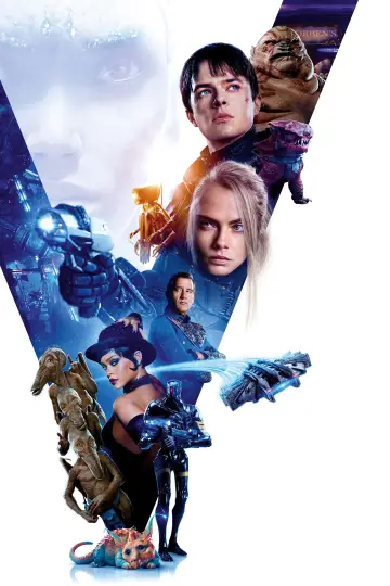 Plakat do filmu "Valerian i Miasto Tysiąca Planet" #274106