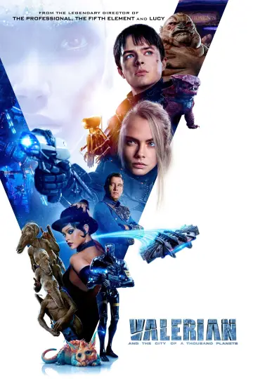 Plakat do filmu "Valerian i Miasto Tysiąca Planet" #39793