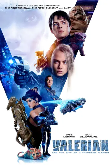 Plakat do filmu "Valerian i Miasto Tysiąca Planet" #39794