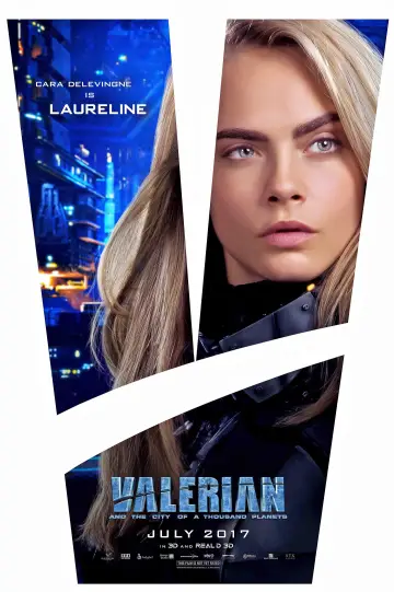 Plakat do filmu "Valerian i Miasto Tysiąca Planet" #39795